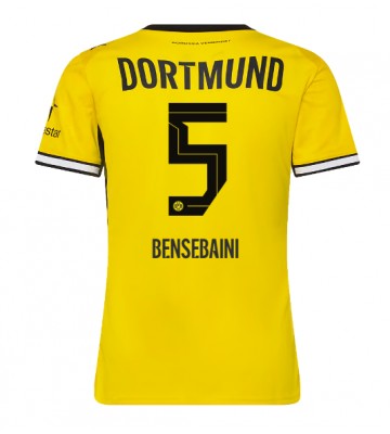 Borussia Dortmund Ramy Bensebaini #5 Hjemmebanetrøje Dame 2026-27 Kortærmet